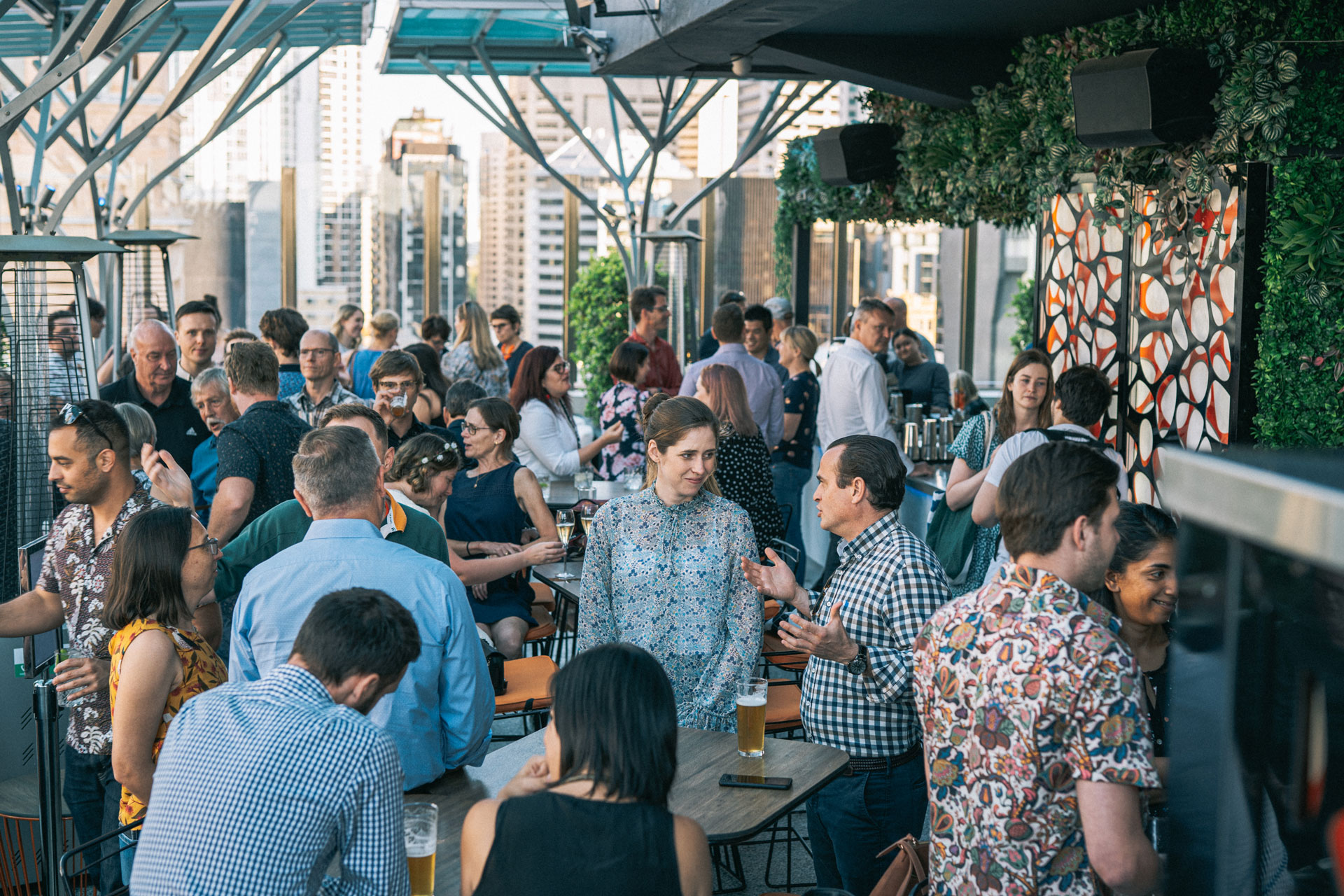16 antlers Rooftop Bar Crowd